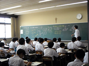 学校説明のようす